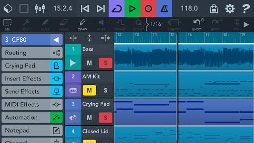 Cubasis LE 3 Trial - Music Studio and Audio Editor screenshot 1