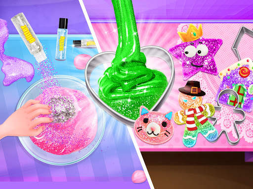 Crazy Fluffy Slime - Glitter Slime screenshot 3
