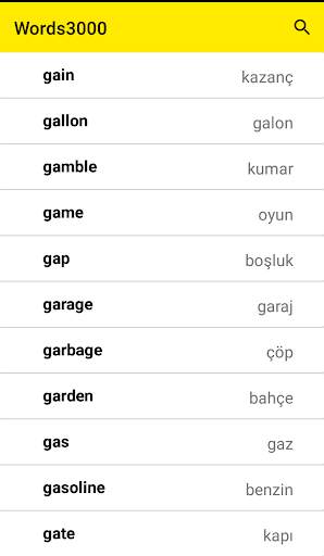 3000 Most Using Words in Engli скриншот 5