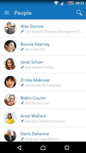 Office Delve screenshot 3