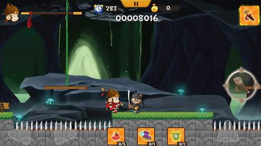 Angry Monk Jungle Adventure screenshot 4