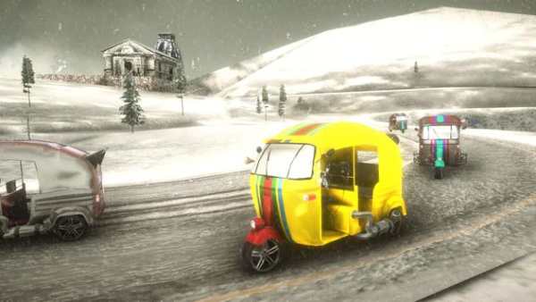Rickshaw Tuk Tuk Car Multiplayer Racing Game screenshot 10