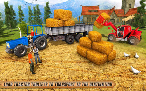 Heavy Tractor Trolley Cargo Simulator 2020 screenshot 2