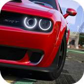 Muscle Dodge Challenger - Hellcat Driving USA 1.0