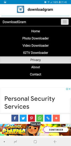 downloadgram : Instagram photo, video, IGTV screenshot 7