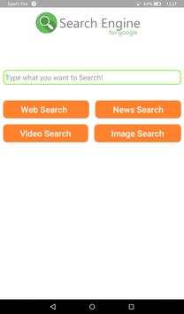 Search Engine App For Google скриншот 1