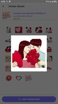 Love Romance Couple Stickers for Whatsapp Stickers screenshot 4