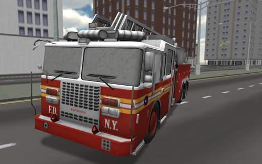 Fire Truck Driving 3D screenshot 3