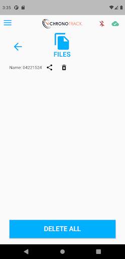 ChronoTrack MobileTrack screenshot 8