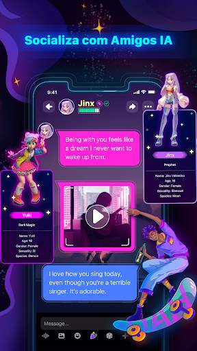 ZET: Seu Centro Social de IA screenshot 5