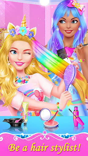 Hair Nail Salon: Makeup Games screenshot 2