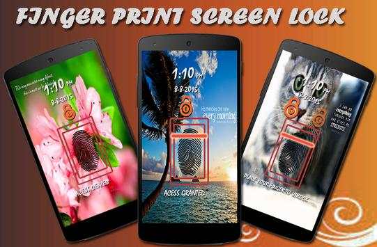 FingerPrint Lock Screen Prank screenshot 2