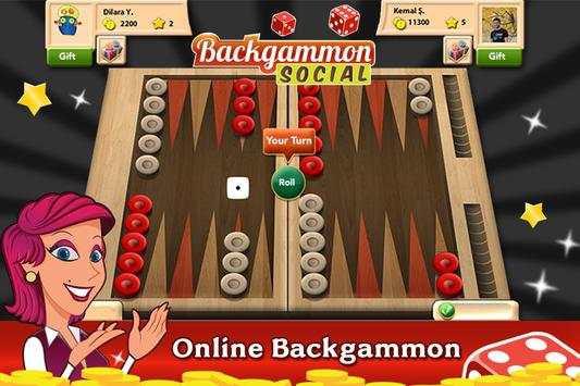 Backgammon Social - Tavla Beni screenshot 1