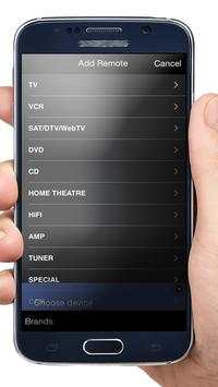 iR Universal Remote Control screenshot 2