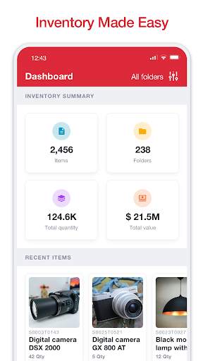 Sortly: Inventory Simplified screenshot 1