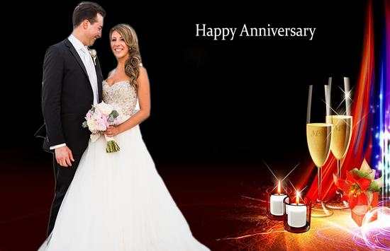 Marriage Anniversary Photo Frames Editor screenshot 1