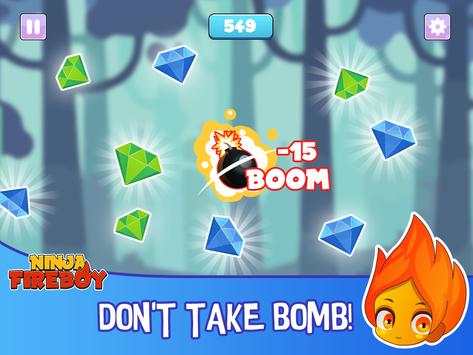 Ninja fireboy and water screenshot 3