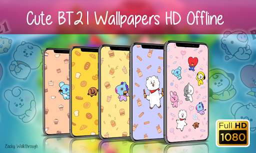 Cute BT21 Wallpapers HD Offline screenshot 5