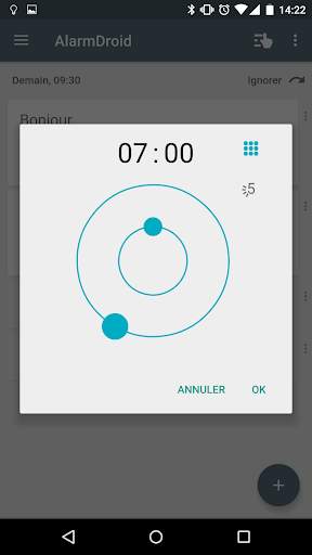 AlarmDroid (réveil) screenshot 4