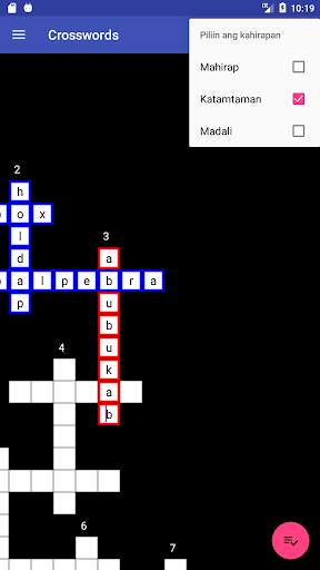 Mga krosword screenshot 4