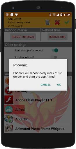 Phoenix - Autoboot app start screenshot 5