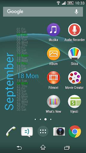 Calendar Widget - Monthly screenshot 5