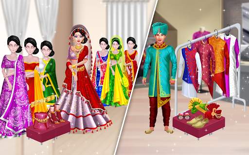 Game Makeover Pernikahan India screenshot 21