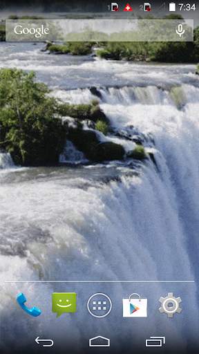 Waterfall Live Wallpaper screenshot 3