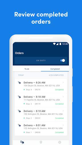 OptimoRoute Driver screenshot 5
