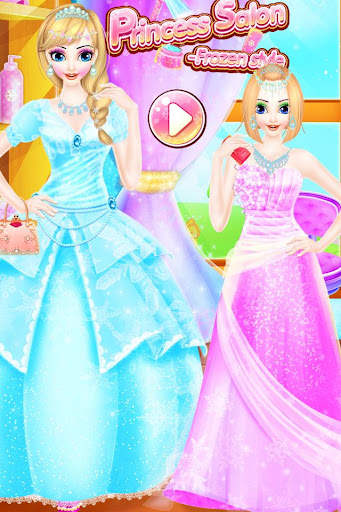 Princess Salon - Frozen Style screenshot 4