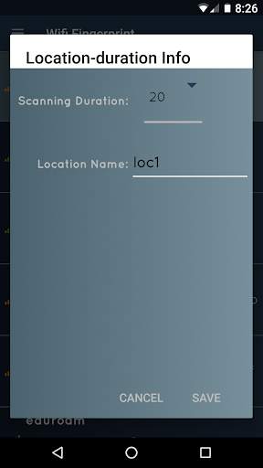 Wifi Fingerprint screenshot 5