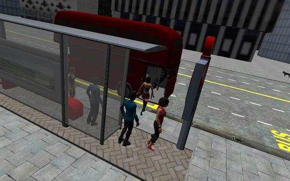 London bus kota mengemudi 3D screenshot 1