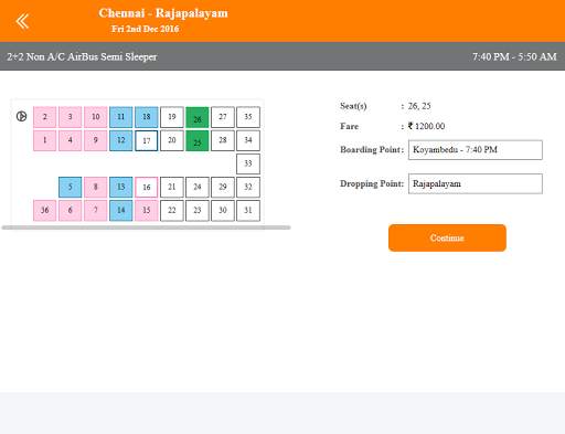 Ganesh Travels - Bus Tickets screenshot 6