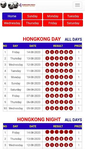 Live Hongkong Pools screenshot 3