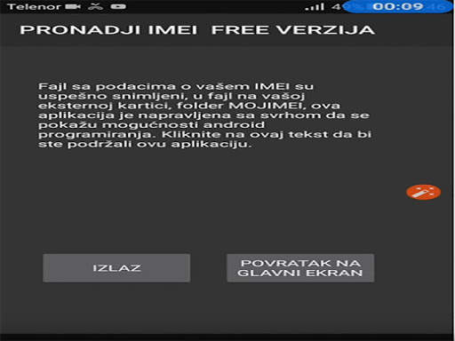 MOJ IMEI Lite screenshot 4