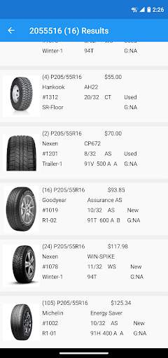 Used Tire Shop Inventory screenshot 2