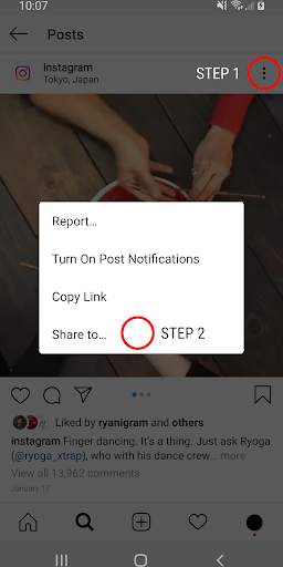 Cast Button for Instagram Video screenshot 1
