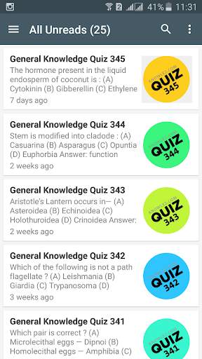 Knowledge - Daily Quiz screenshot 2