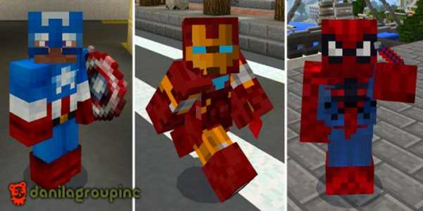 Superheroes Addon Minecraft screenshot 2