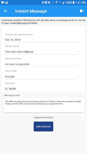 InphoniteVoice - Automated Appointment Reminders скриншот 3