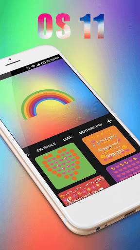 Rainbow Keyboard स्क्रीनशॉट 7