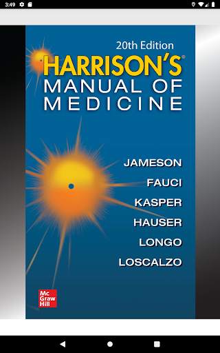 Harrison's Manual of Medicine 20th Edition screenshot 9