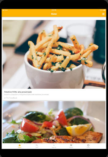 FoodBook - recipes social media apps screenshot 3