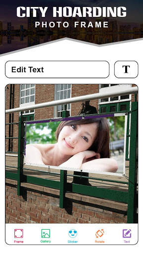 City Hoarding Photo Frame screenshot 1