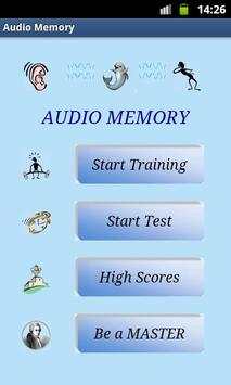 Audio Memory LITE screenshot 1