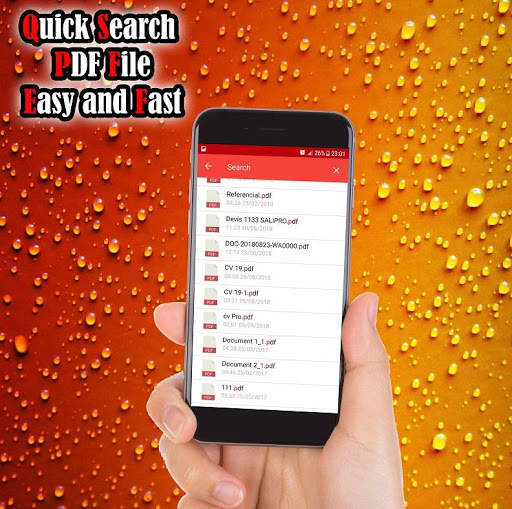 Pdf reader and viewer for android screenshot 2