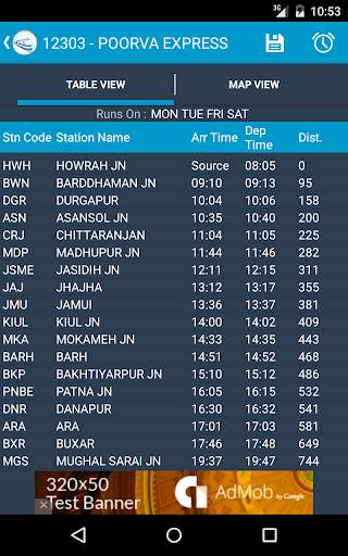 Indian Rail Train Status screenshot 18