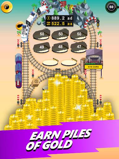 Train Merger Idle Train Tycoon screenshot 2