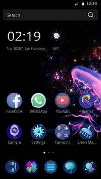 Jellyfish CM Launcher Theme screenshot 1