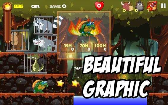 Super Ninja Run Turtles screenshot 2